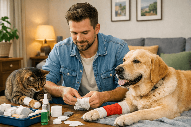 Evcil Hayvanlarda Yara Bakımı ve Temizliği Nasıl Yapılmalı?